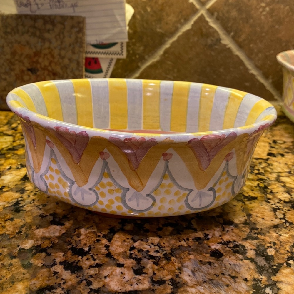 Mackenzie Childs Chowder Bowl.